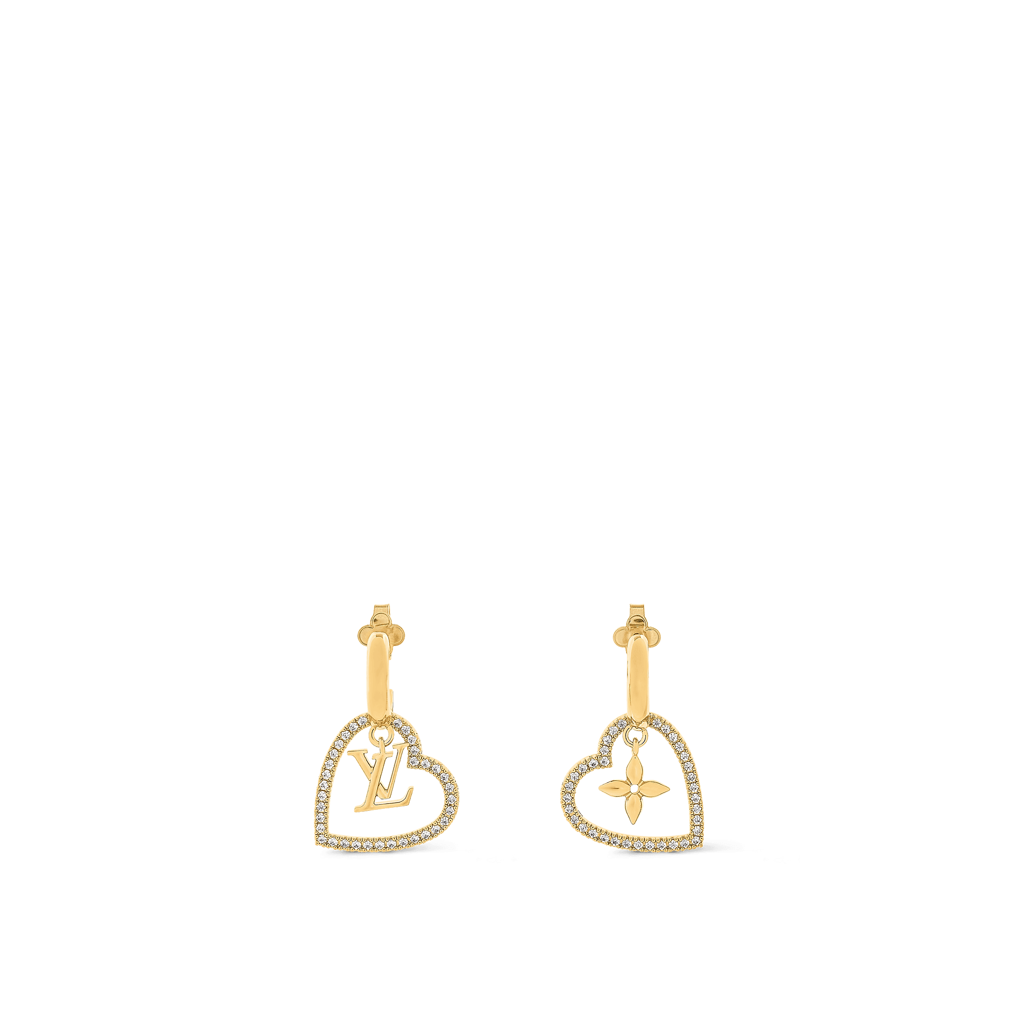 My LV Heart Earrings